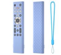 Silicone Remote Controller Case Protective Covers For Hisense 100U88N 85U88N 75U88N 65U88N 55U88N 43A7N 50A7N 55A7N 65A7N 75A7N 85A7N 55U8N 65U8N 75U8N 85U8N 100U8N (Luminous Blue)