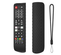 Silicone Remote Controller Cases For Samsung Smart TV Shockproof Remote Control Sleeve Protective Covers for Samsung BN59-01315A BN59-01315B BN59-01315E BN59-01315L (Black)