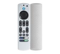 Silicone Remote Controller Cases Protective Covers For Fire TV 4K stick max Remote Control Sleeve for Fire TV 4K stick max (White)
