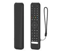 Silicone Remote Controller Cases Protective Covers Suitable for TCL RC716/RC833 Remote Control protective Sleeve, Shockproof, Dustproof TV Remote Protective Case Cover With Lanyard (Black)