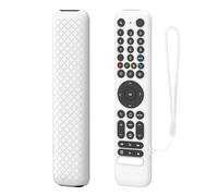 Silicone Remote Controller Cases Protective Covers Suitable for TCL RC716/RC833 Remote Control protective Sleeve, Shockproof, Dustproof TV Remote Protective Case Cover With Lanyard (white)