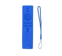 Silicone Remote Cover - Durable Soft Protective Case for Mi Box S 4K with Anti - Slip Design and Precise Cutouts for Easy Access and Family Safe Use (Blue)