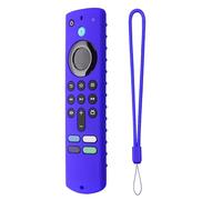 Silicone Remote Cover for All New Fire Stick 4K, Remote Controller Shockproof Silicone Protector Cover, Voice Remote Skin Sleeve with Lanyard, Universals Remote Cover