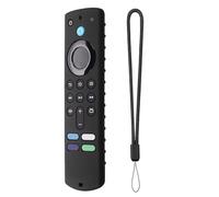 Silicone Remote Cover for All New Stick 4K, Remote Controller Shockproof Silicone Protector Cover, Voice Remote Skin Sleeve with Lanyard, Universals Remote Cover