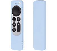 Silicone Remote Cover for Apple TV Siri Remote - Silicone Remote ase for Apple TV 4K / HD Siri Remote Controller (2nd Gen / 3rd Gen)- Blue