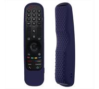 Silicone Remote Cover for Smart TV an-MR21 MR22 Anti-Shock Illuminated Case,Midnight Blue