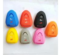 Silicone Remote Key Case For Porsche 911 997 Boxster 987 Cayman 3 Button Fob Holder