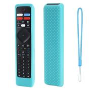 Silicone Remote Protective Case for PHI-LIPS RF-402A NH800UP Remotes Housing Cover NonSlip Texture Shell Protective Covers for RF-402A NH800UP (Light Blue)