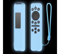 Silicone Remote Sleeve Compatible With For SAMSUNG BN59-01480A BN59-01455A TM2560E Designed For Everyday Use And Physical Resistance(Luminous Blue)