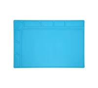 Silicone Repair Mat - High Temperature Work Pad, Proof Insulation, Multi - Purpose Maintenance Tool with Scale and Positioning Slots, Ideal for Electronics Re