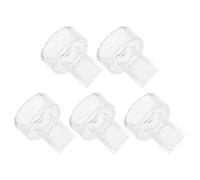 Silicone Replace Parts Breast Pump Duckbill Valves 5pcs | Food Grade Silicone, Polished Finish, Portable Spares for Moms, Tubing and Milk Storage Prep