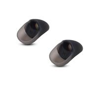 Silicone Replacement Ear Tips Earbuds Eargels for HyperX Cloud, Replacement Earbud Ear Gels, Black (M)