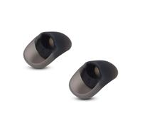 Silicone Replacement Ear Tips Earbuds Eargels for HyperX Cloud, Replacement Earbud Ear Gels, Black (S)