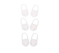 Silicone Replacement Earbuds Eartips Ear Tips For 90% In-ear Ear Bud Earphones Silicone Cushion Covers Caps Eartip Earpad Soft Sponge Headband Headset Cover Disposable Earphone Nonwoven Foam