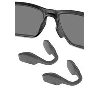 Silicone Replacement Nose Piece Nose Pads for Oakley Metalink OX8153/Coinflip OO4144/Hex Jector OX8032/Trajectory OX8171/Low Key OO9433/BXTR OO9280 Sunglasses - Gray + Gray