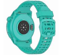 Silicone Replacement Strap for GPS Watches 22mm Solid Color Fitness Band Compatible with Multiple Models Green