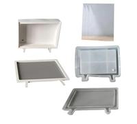 Silicone Resin Mold for Handmade Rectangular Storage Box Desktop Decorations Crafting Jewelry Making Tool Artistic Home Decoration Silicone Molds