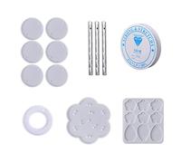 Silicone Resin Mold Set Simulation Resin Casting Mold Handmade Gift & Family Mold