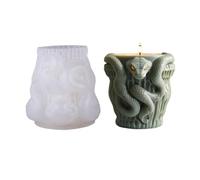 Silicone Resin Mold Snake Shape Planter Moulds for Handmade Jewelry Decorative Holder and Succulents Pots Silicone Snake Planter Mold