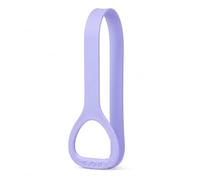 Silicone Resistance Band for Stretching, Silicone - Taro Purple - 122g | Silicone Material, Anti-Slip Design, Yoga Stretching, Shoulder Opening, 3mm Thickness, For Fitness, For Training