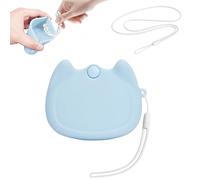 Silicone Retainer Case with Lanyard, WINDSIUUU Portable Cute Travel Retainer Holder Braces Aligner Case with Vent Holes Aligner Retainer Case for Girls Women Kids Travel Denture Night Guard Container