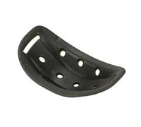 Silicone Retro Helmets Chin With Thickened Designs Easy To Attach Suitable For Riders Bikers Improved Resistant Chin Cushion