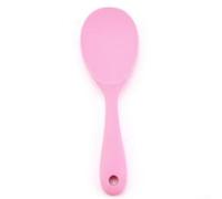 Silicone Rice Paddle Suitable For Everyday Cooking Tasks Including Stirring Folding And Transferring Hot Foods(Pink)