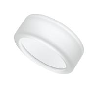 Silicone Ring Cover, Compatible with Ring Protector, Elastic Case for Ring Gen Working Out Thin Rings for Women (White, A)