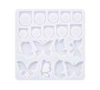 Silicone Rings Molds for Epoxy Resin Jewelry Soft Silicone Christmas Theme Molds Sturdy Moulds Artisanal Creations