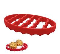 Silicone Roasting Rack, Multipurpose Pressure Cooker Roasting Rack Cooling Roasting Rack, Practical Silicone Baking Rack Roasting Accessories for Meat Fish Vegetables