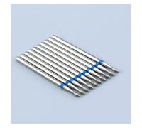 Silicone Rotary Nail Drill Bits , Pack Of 10 Diamond Nail Drill Bits For Manicure Pedicure Multicolor(T26-16)