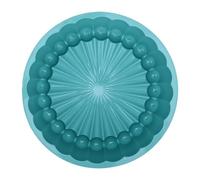Silicone Round Cake Pan, 7.87 Inch Nonstick Baking Mold for Professional Bakes and DIY Crafts, Easy to Clean Food Grade Silicone (Sky Blue)
