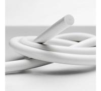 SILICONE RUBBER CORD, WHITE 60 SHORE FDA GRADE 200C VARIOUS SIZES (4mm)
