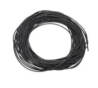 Silicone Rubber Foam Strip, Silicone Foam Seal Strip Round High Density Rubber Weather Stripping 10m(3.5mm)