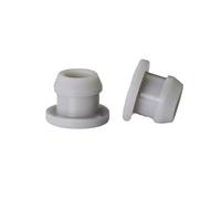 Silicone Rubber Hole Cap T-Shaped Plug Buckle Gasket 4.5mm to 50.6mm Blind End Sealing(Gris,7mm(20pcs))
