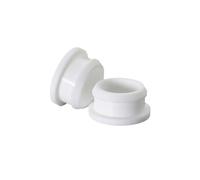 Silicone Rubber Hole Cap T-Shaped Plug Buckle Gasket 4.5mm to 50.6mm Blind End Sealing(Wit,38.6mm (1pcs))