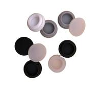 Silicone Rubber Hole Plug 10PCS 16 17 18 19 20mm Silicone Rubber Hole Cap Soft Seal T-shaped Plug Snap On Gasket Sealing(Black,7mm)