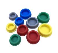 Silicone Rubber Hole Plug 1pc Sink Hole Plug, Bathtub, T-shaped Rotary, Water Tank Seal, 0.5-1 Inch Rubber Ring Gasket Cover(Black,A 23mm(0.91 inch))