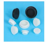 Silicone Rubber Hole Plug,2Pcs Caps Plugs 6.8 7.3 9 to 25mm Seal Stopper T Type High Temperature Dustproof(7.3mm(8019 White))