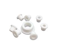 Silicone Rubber Hole Plug 5-50mm Through-hole Silicone Rubber Wiring Ring O-ring Outlet Coil-1Pc(White,14mm(E-9mm)-2Pcs)
