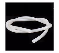 Silicone Rubber Hose, 1Meter Dia 1mm/2/3/4/5-40mm White Food Grade High Temp Pipe, 1pcs(ID 19mm x OD 25mm)