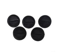 Silicone Rubber Ignition Key Switch Cover with Nut for Polaris For ATV and Side by Side Models 1994-2022, Compatible with For Sportsman, Scrambler, For Hawkeye and More - Black(5pc)