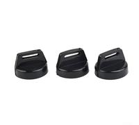 Silicone Rubber Ignition Key Switch Cover with Nut for Polaris For ATV and Side by Side Models 1994-2022, Compatible with For Sportsman, Scrambler, For Hawkeye and More - Black(3pc)