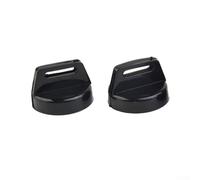 Silicone Rubber Ignition Key Switch Cover with Nut for Polaris For ATV and Side by Side Models 1994-2022, Compatible with For Sportsman, Scrambler, For Hawkeye and More - Black(2pc)