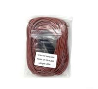 Silicone Rubber Insulated Carbon Fiber Heating Wire with a Maximum Tolerance of 200C and Efficient Heat Distribution Properties (20 m)