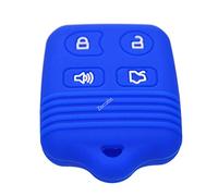 Silicone Rubber Key Fob Case Key Covers Protectors for Ford Lincoln Mercury Fusin Explorer Expedition Focus Mustang Lincoln Mercury CWTWB1U345 4 buttons