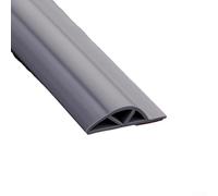 Silicone Rubber P-Type Sliding for Seal Strip, Triangular Cavity Design for 1-7 mm Sealing, Self- Gray Weatherstrip for Draft & Noise Reduction(2K1C15-WAVE)