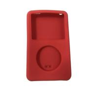 Silicone Rubber Protective Case Pouch for iPod Classic 3th 80GB 120GB 160GB Shockproof Dropproof Soft Silicone Sleeve (red)