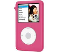 Silicone Rubber Protector MP3 Player Case for Apple iPod Classic 5th / 6th / 7th Generation Thick Models (Strawberry Red)