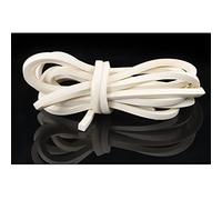 Silicone Rubber Sealing Strip, Silicone Foam Square Sealing Strips White Multiple Sizes 3x3mm-25x25mm for Doors and Windows(18mmx18mm 1M)